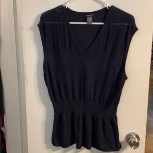 Navy Ann Taylor sweater